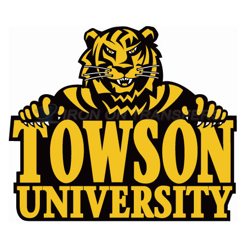 Towson Tigers Logo T-shirts Iron On Transfers N6585 - Click Image to Close